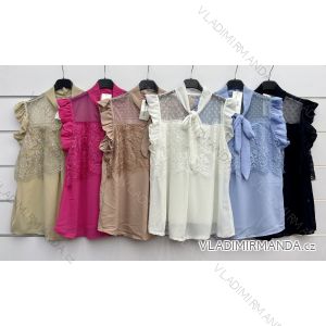 Kleid mit 3/4 Ärmeltasche für Damen (uni sl) ITALIAN Fashion IM3181746