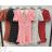 Kleid mit 3/4 Ärmeltasche für Damen (uni sl) ITALIAN Fashion IMWD20529
