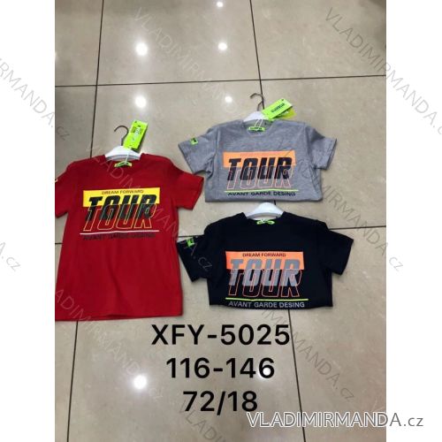 T-Shirt Kurzarm Jugendjungen (134-164) ACTIVE SPORT ACT208P-8126