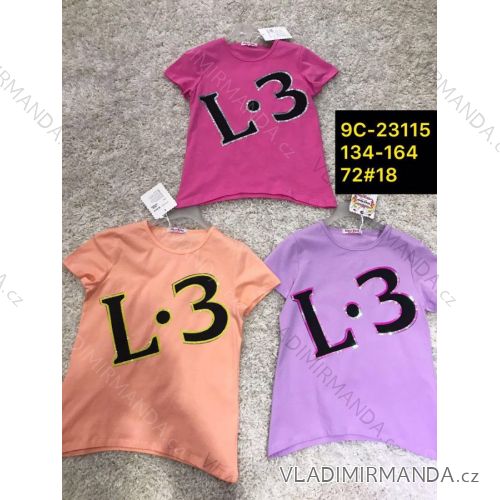 T-Shirt Kurzarm Mädchen Mädchen (134-164) ACTIVE SPORT ACT209C-23116