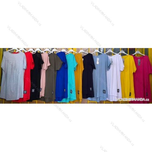 Damen Tunika mit verlängertem Kurzarm (UNI S-M) SWEETISIMA ITALIAN FASHION IMD20069