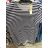 Kleid Kurzarm langen Sommerstreifen Damen (uni sl) ITALIENISCHE MODA IM718227
