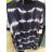 Kleid Kurzarm langen Sommerstreifen Damen (uni sl) ITALIENISCHE MODA IM718227