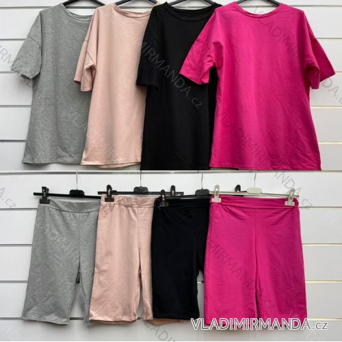 Baumwolljacke für Damen mit Kapuze (UNI SM) ITALIAN FASHION IMD20811