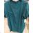 Kleid Kurzarm langen Sommerstreifen Damen (uni sl) ITALIENISCHE MODA IM718227