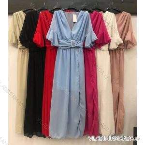 Mit Kapuze langärmliges mit Kapuze Kleid (uni s / m) IM2191956