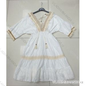 Mit Kapuze langärmliges mit Kapuze Kleid (uni s / m) IM2191956