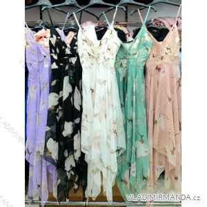 Kleid mit 3/4 Ärmeltasche für Damen (uni sl) ITALIAN Fashion IMWD20527