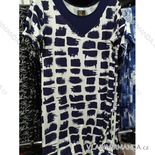 Tunika 3/4 Langarmhemd Damen übergroß (M-3XL) POLISH FASHION PME20019