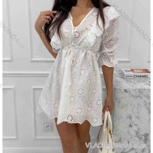 Mit Kapuze langärmliges mit Kapuze Kleid (uni s / m) IM2191956