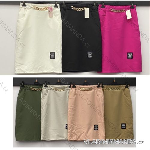 Kleid mit 3/4 Ärmeltasche für Damen (uni sl) ITALIAN Fashion IM3181746