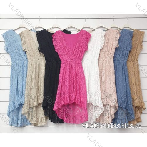 Elegantes Langarmkleid für Damen (S / M / L EINE GRÖSSE) ITALIENISCHE MODE IMWA21002