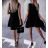 Kleid mit 3/4 Ärmeltasche für Damen (uni sl) ITALIAN Fashion IMWD20527