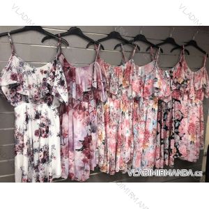 Kleid mit 3/4 Ärmeltasche für Damen (uni sl) ITALIAN Fashion IMWD20527