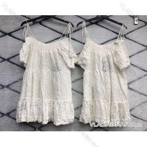 Kleid mit 3/4 Ärmeltasche für Damen (uni sl) ITALIAN Fashion IM3181746