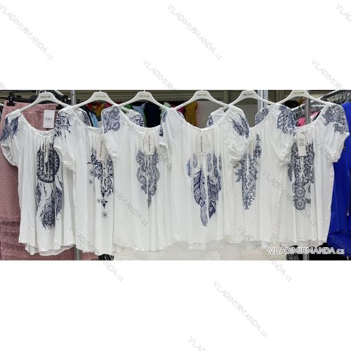 Kleid mit 3/4 Ärmeltasche für Damen (uni sl) ITALIAN Fashion IM3181746