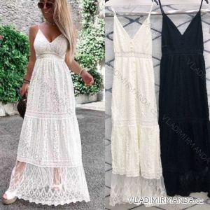 Kleid mit 3/4 Ärmeltasche für Damen (uni sl) ITALIAN Fashion IMWD20527