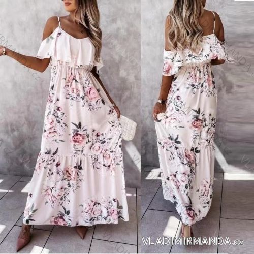 Kleid mit 3/4 Ärmeltasche für Damen (uni sl) ITALIAN Fashion IMWD20527