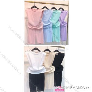 Kleid mit 3/4 Ärmeltasche für Damen (uni sl) ITALIAN Fashion IM3181746