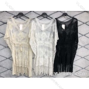 Kleid mit 3/4 Ärmeltasche für Damen (uni sl) ITALIAN Fashion IM3181746