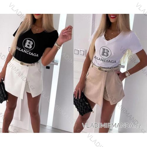 Kleid mit 3/4 Ärmeltasche für Damen (uni sl) ITALIAN Fashion IM3181746