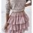 Kleid mit 3/4 Ärmeltasche für Damen (uni sl) ITALIAN Fashion IM3181746 béžová S / M eine Größe