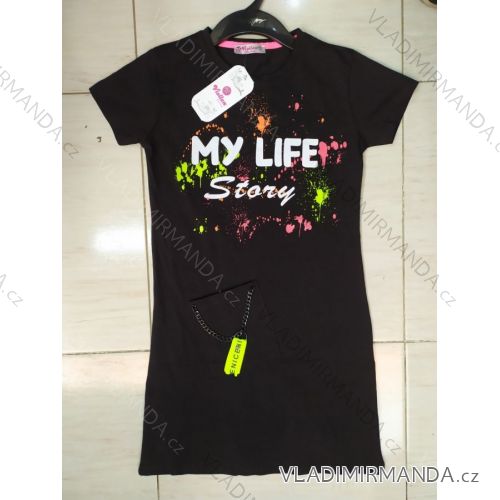 Kleid mit Pailletten Kurzarm Teen Girls (134-164) Türkisch MODA TVF20008