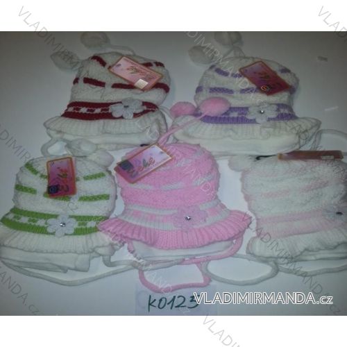 Set aus Schal und Mütze für Mädchen (3-5 Jahre) ECHT K0125
