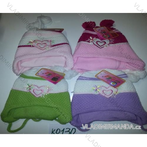 Satz von Schals und Babymützen (4-6 Jahre) ECHT K0130