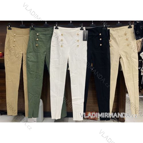 Kleid mit 3/4 Ärmeltasche für Damen (uni sl) ITALIAN Fashion IM3181746 XL weiß