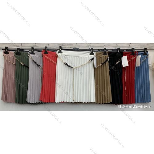 Kleid mit 3/4 Ärmeltasche für Damen (uni sl) ITALIAN Fashion IM3181746
