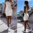 Kleid mit 3/4 Ärmeltasche für Damen (uni sl) ITALIAN Fashion IMWD20527