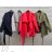 Damen Frühlingsmantel (uni s-l) ITALIAN FASHION IMH20085 hellrosa S / M eine Größe