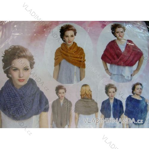 Schal hohl gestrickte Damen (uni) SAL MODEL1
