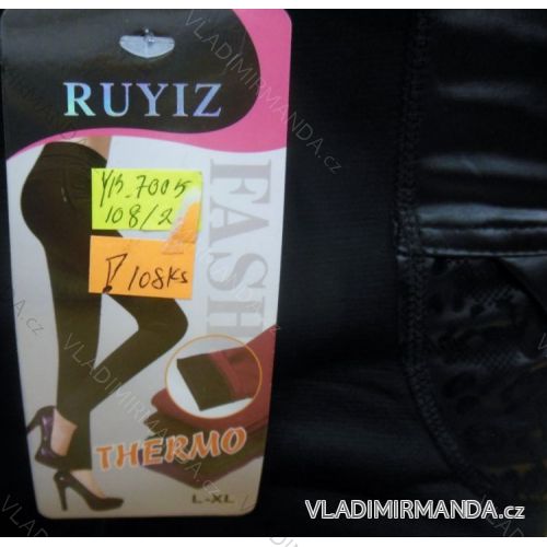 Leggings warme Damen Thermo-Übergröße (m-xl / 2xl-3xl) RUYIZ YB7005