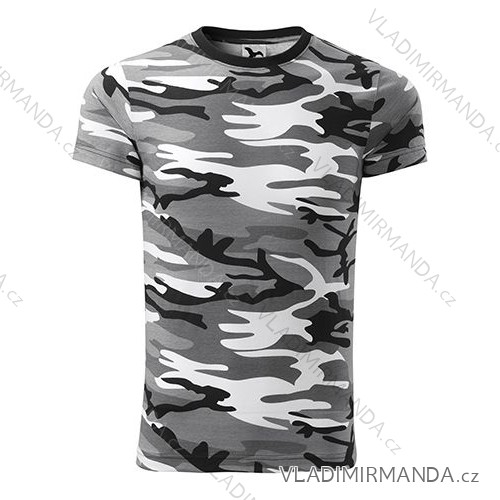Tarnungs-T-Shirt Unisex-Tarnungsgrau S ADR-1443213
