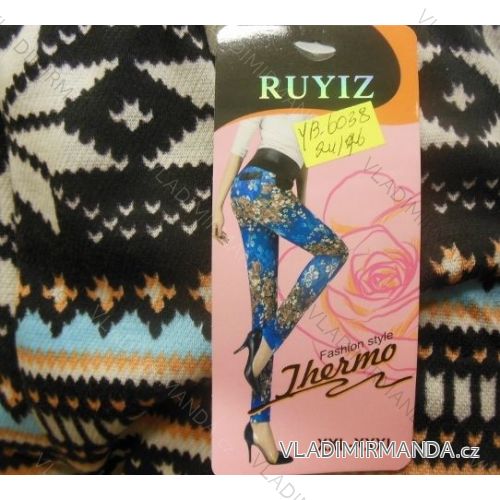 Leggings warme thermo lange Damen übergroßen (l-3xl) RUYIZ YB-6038