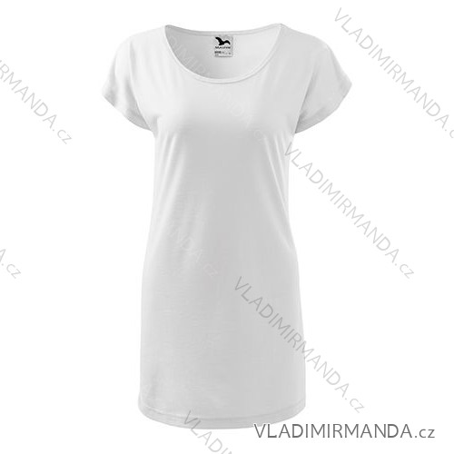 Liebe T-Shirt / Kleid Damen weiß mit ADR-1230013
