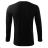 Langarm T-Shirt unisex schwarz L ADR-1120115
