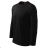 Langarm T-Shirt unisex schwarz L ADR-1120115
