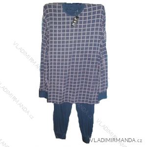 Pyjamas lange Männer Baumwolle übergroße (xl-4xl) HAF W-010C
