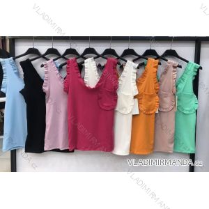 Kleid mit 3/4 Ärmeltasche für Damen (uni sl) ITALIAN Fashion IM3181746