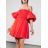 Carmen Sommer Sommer Schulterkleid (UNI S / M) ITALIENISCHE MODE IMM20628
