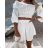 Kleid mit Knöpfen und geknöpften Damen (uni s-m) ITALIAN FASHION IM2203948