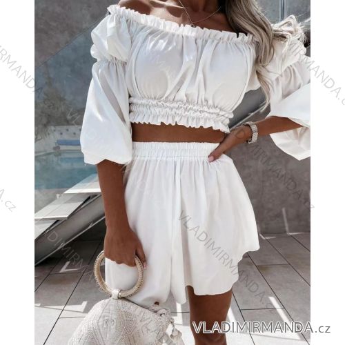 Kleid mit Knöpfen und geknöpften Damen (uni s-m) ITALIAN FASHION IM2203948