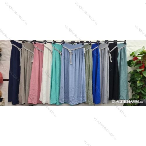 Kleid mit 3/4 Ärmeltasche für Damen (uni sl) ITALIAN Fashion IM3181746