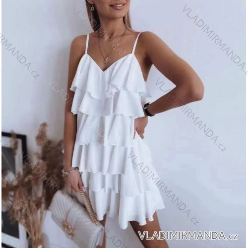 Kleid mit 3/4 Ärmeltasche für Damen (uni sl) ITALIAN Fashion IMWD20527