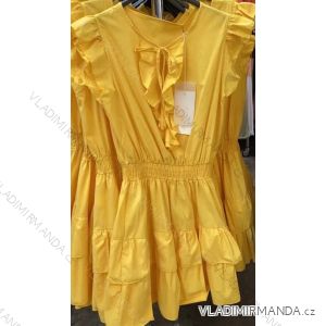 Kleid mit 3/4 Ärmeltasche für Damen (uni sl) ITALIAN Fashion IM3181746