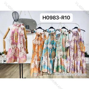 Frauen trägerloses Kleid (uni s / m) ITALIAN FASHION IMM20HF13170