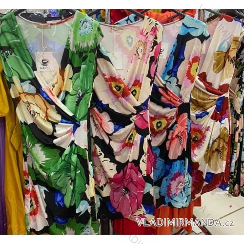 Frauen trägerloses Kleid (uni s / m) ITALIAN FASHION IMM20HF13170